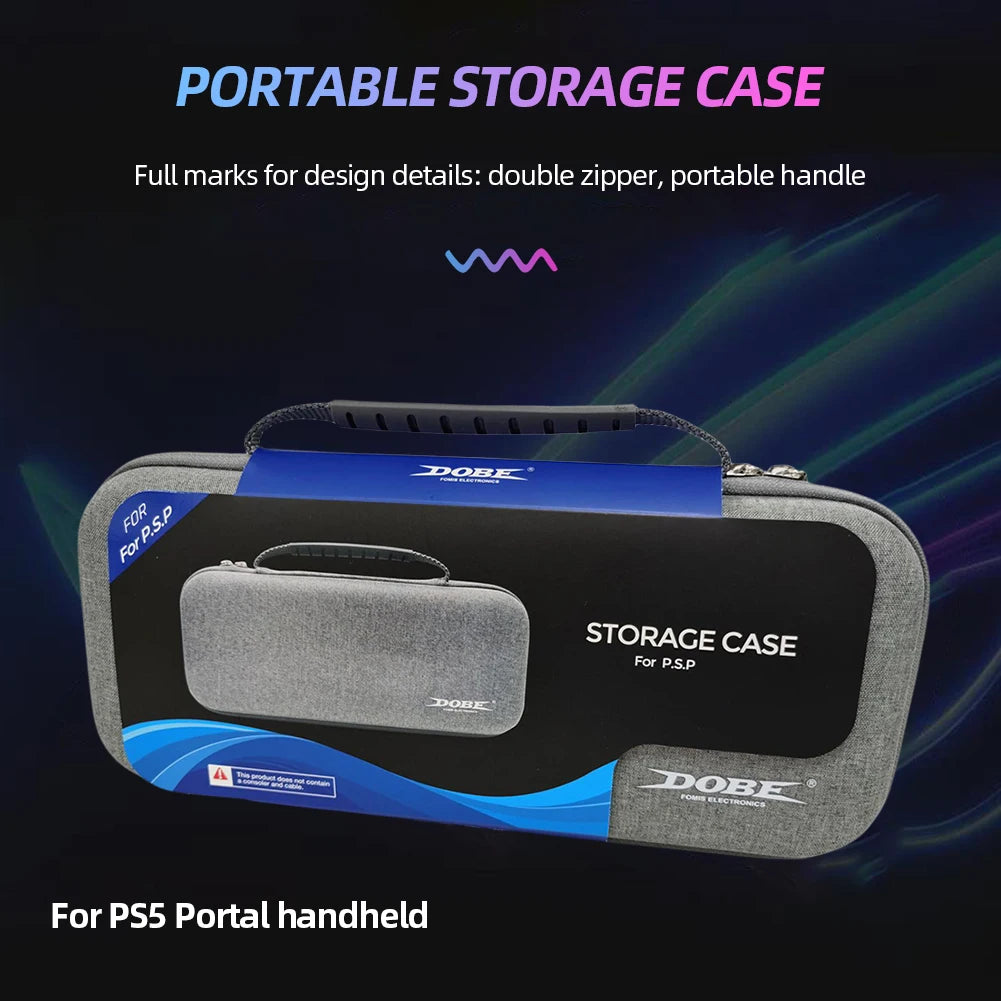Shockproof EVA Carrying Case for PS5 Portal - Ultimate Protection