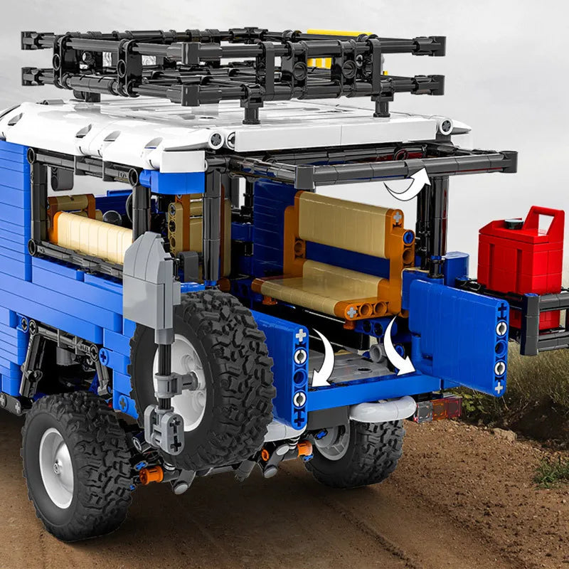 MOULD KING MOC-4889 1:12 Off-Road SUV Crawler Building Blocks Kit