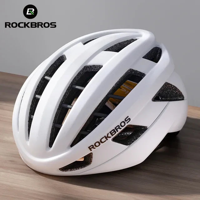 ROCKBROS Adjustable Cycling Helmet - Breathable Safety for All Riders