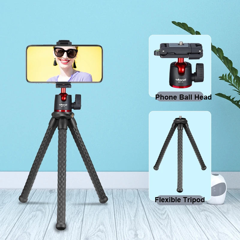 Ulanzi MT-11 Flexible Tripod & Remote Control for Phones & Cameras