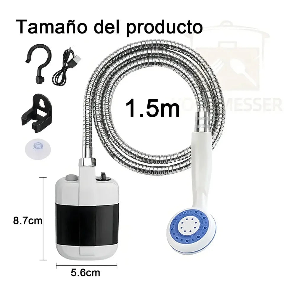 Portable Electric Shower Pump – USB Charging for Camping & Cleaning