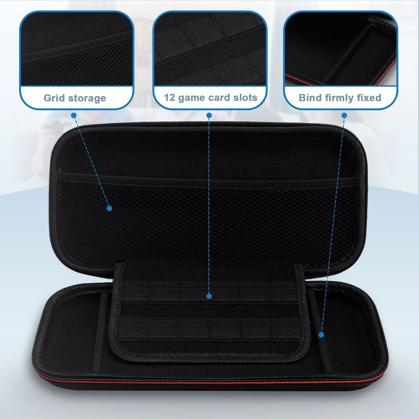 VGBUS Nintendo Switch 2 Travel Case Kit with Hard Shell & Accessories