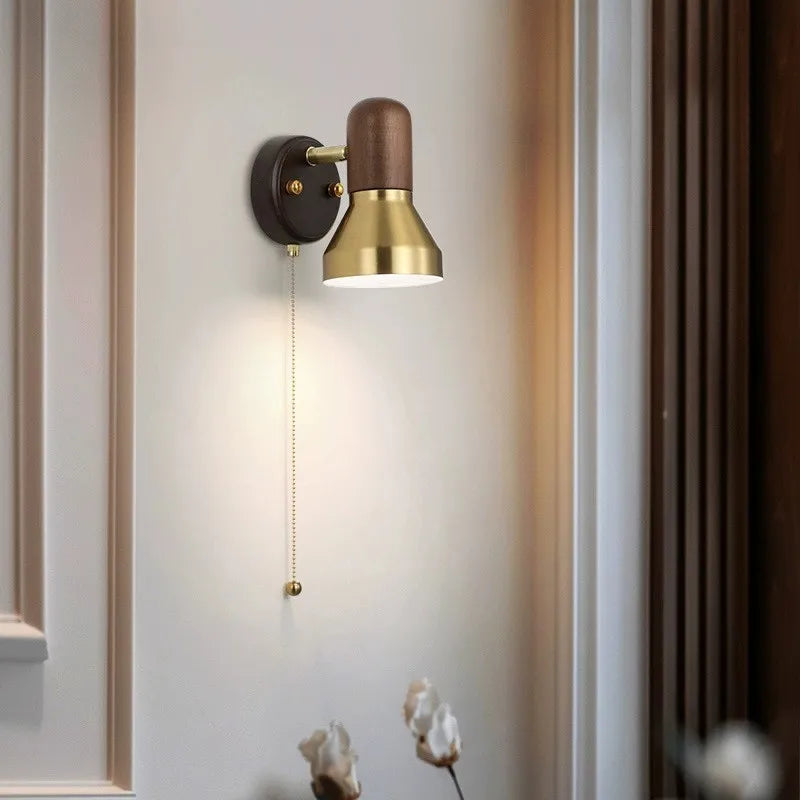Stylish Retro LED Wall Lamp - Adjustable Reading Light
