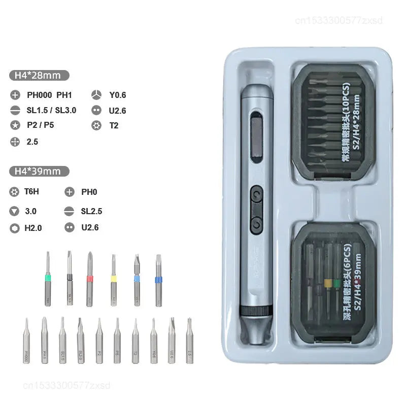 51-in-1 Precision Electric Screwdriver Set with Type-C Charging