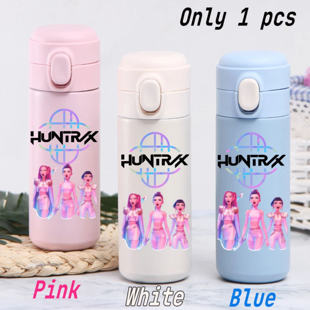 Insulated 420ML K-Pop Travel Drink Bottle - Stylish & Portable