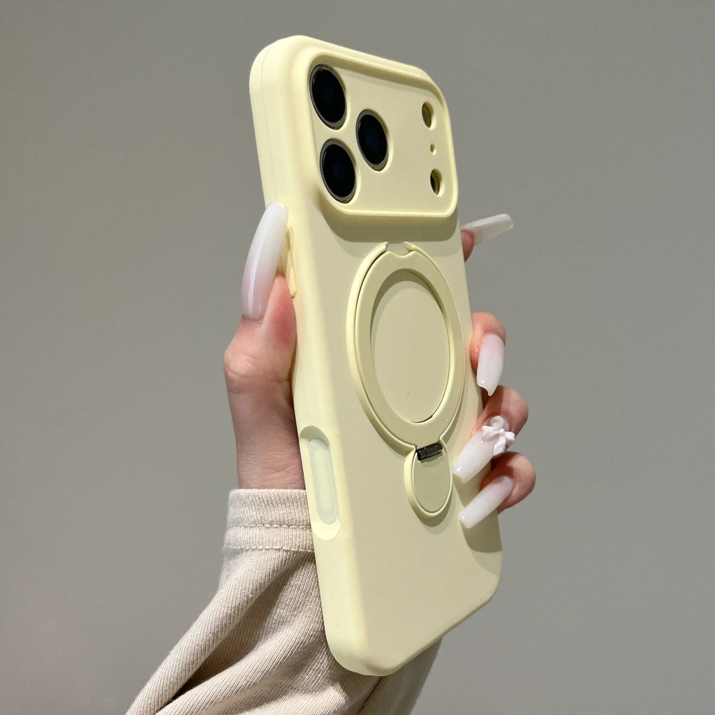 360° Magnetic Ring Holder Case for iPhone 17 Pro Max & Air 15