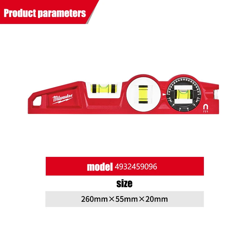 Milwaukee Lockable Torpedo Level – Precision Angle Measuring Tool