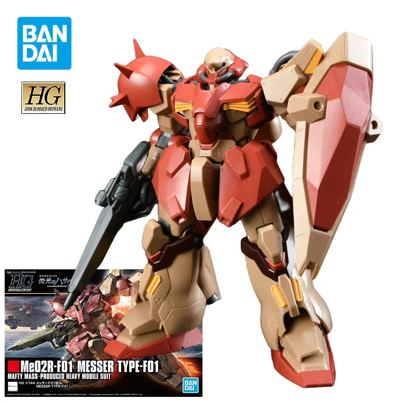 Bandai HG 1/144 Messer Gundam Action Figure - Perfect for Collectors & Fans