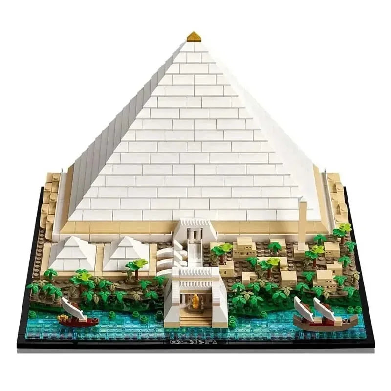 1476PCS Pyramid of Giza Building Blocks Set - Engaging STEM Toy