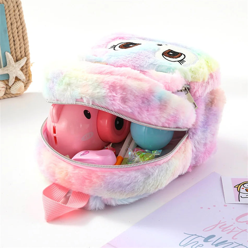 Unicorn Plush Backpack for Kids - Fun & Functional School Bag