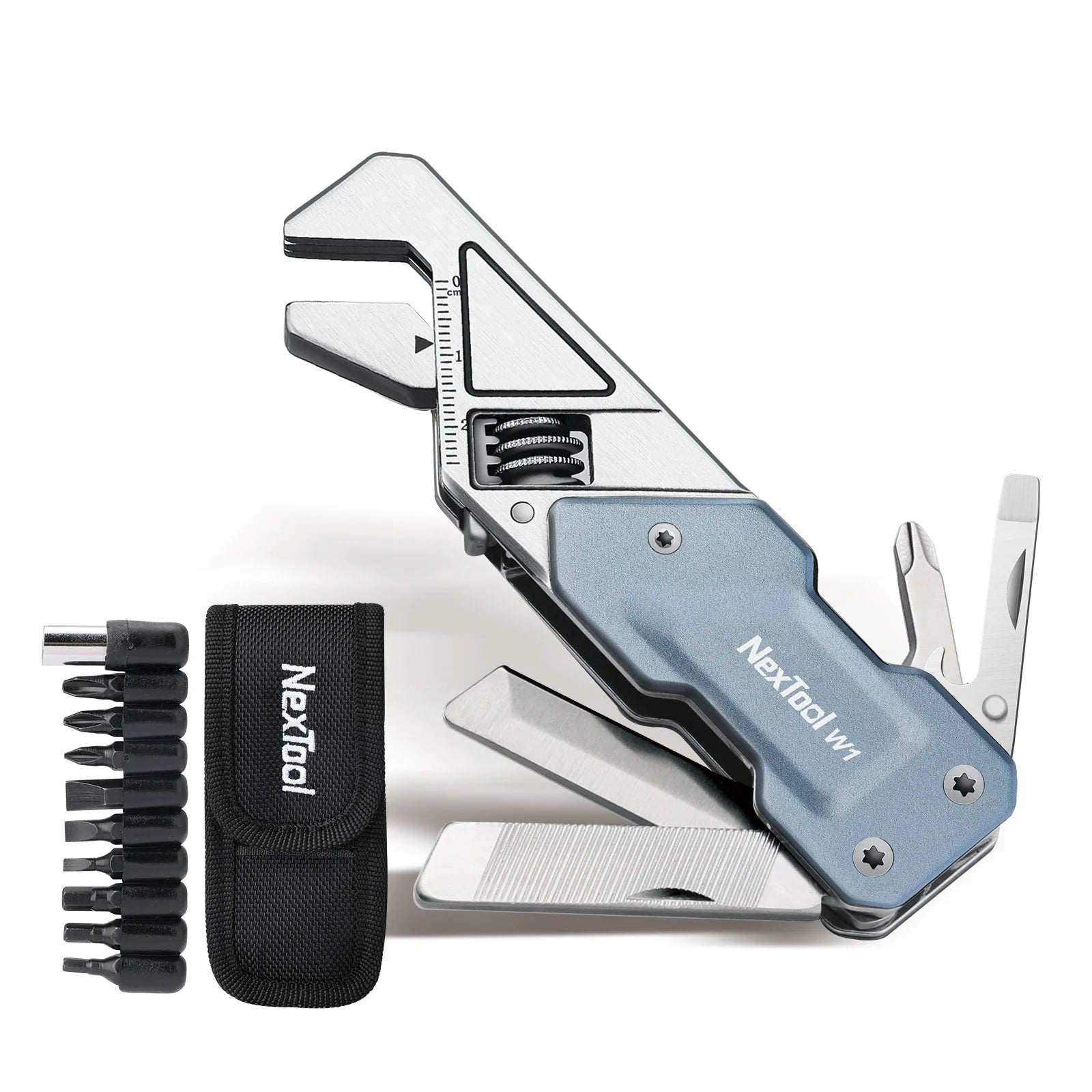 NexTool 6-in-1 Adjustable Wrench Multi-Tool for EDC & DIY Projects