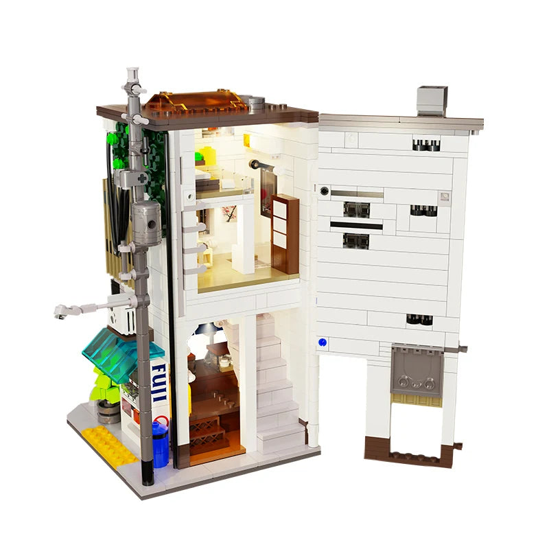 Cada City LED Café Building Blocks - Fun Architecture Set for Kids