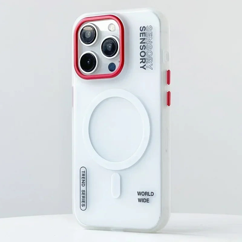 Stylish MagSafe Shockproof Case for iPhone 16/15/14/13 - Durable Protection