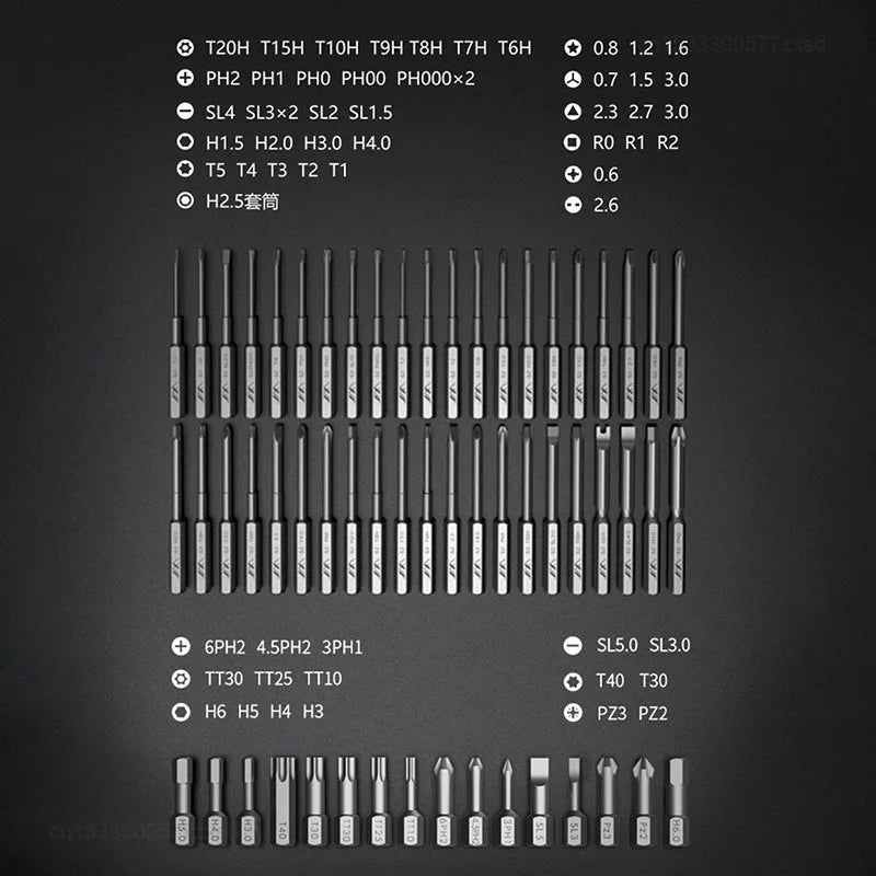 Professional 72-in-1 Precision Screwdriver Set for Electronics Repair