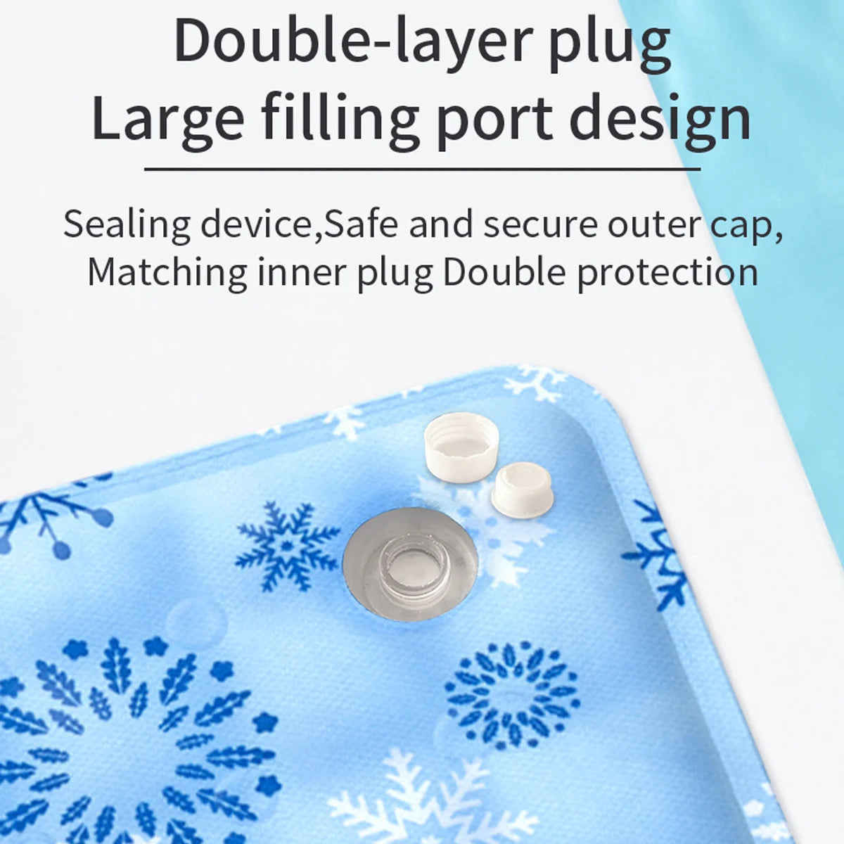 Portable Pet Cooling Mat - Durable Ice Cushion for Dogs & Cats