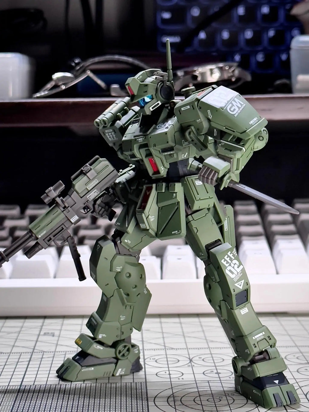 XFS 1/144 GM Spartan Model Kit - Detailed Action Figure for Collectors