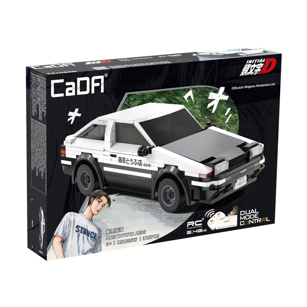 Cada 325Pcs RC Drift Racing Car Building Blocks - DIY Fun for Kids