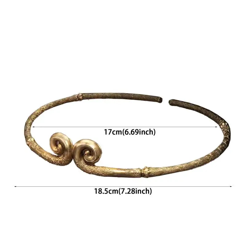 Sun Wukong Golden Cudgel Ring - Collectible Game Jewelry