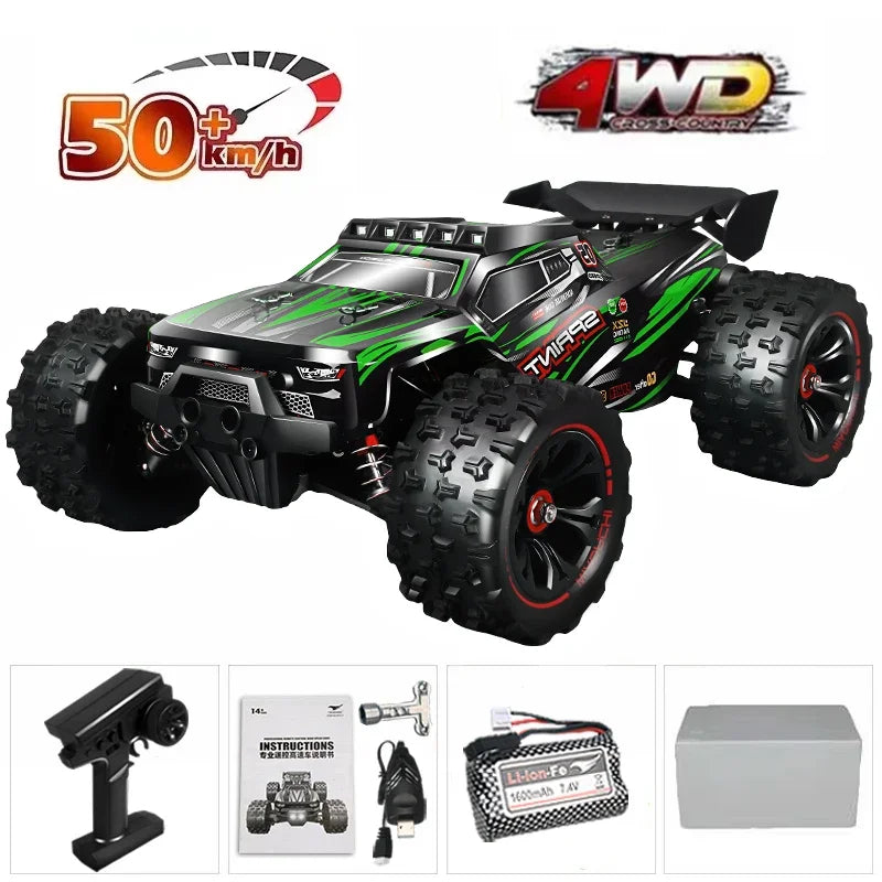 BAOEN 1:16 4WD RC Drift Car - 85KM/H LED Performance Racer