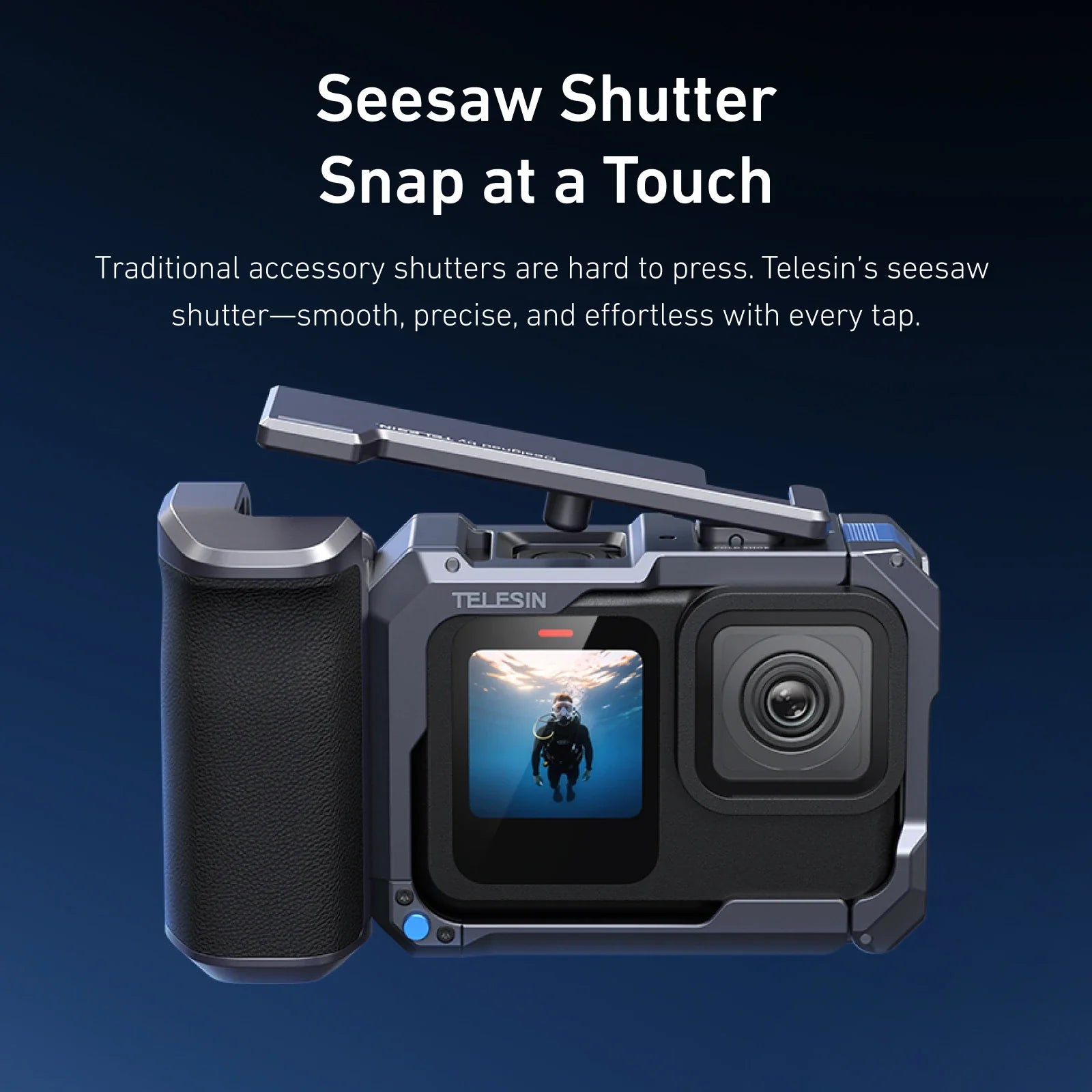 TELESIN StreetGrip Kit for GoPro HERO 9-13 | Capture Cinematic Action