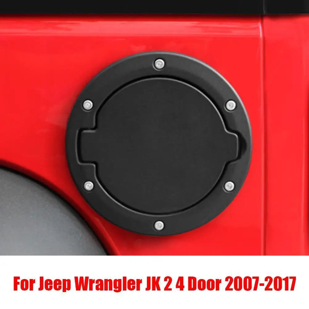 Wrangler JK 2007-2017 Aluminum Alloy Fuel Door Cap Cover