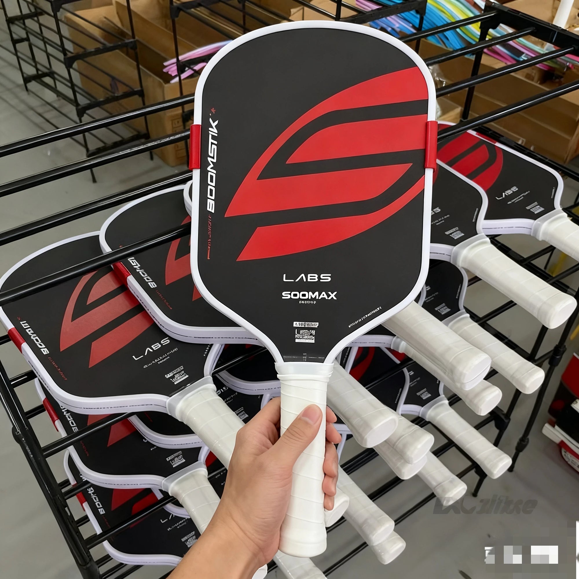 Boomstik SLK Pickleball Paddle - Enhance Your Game with Raw Carbon Fiber