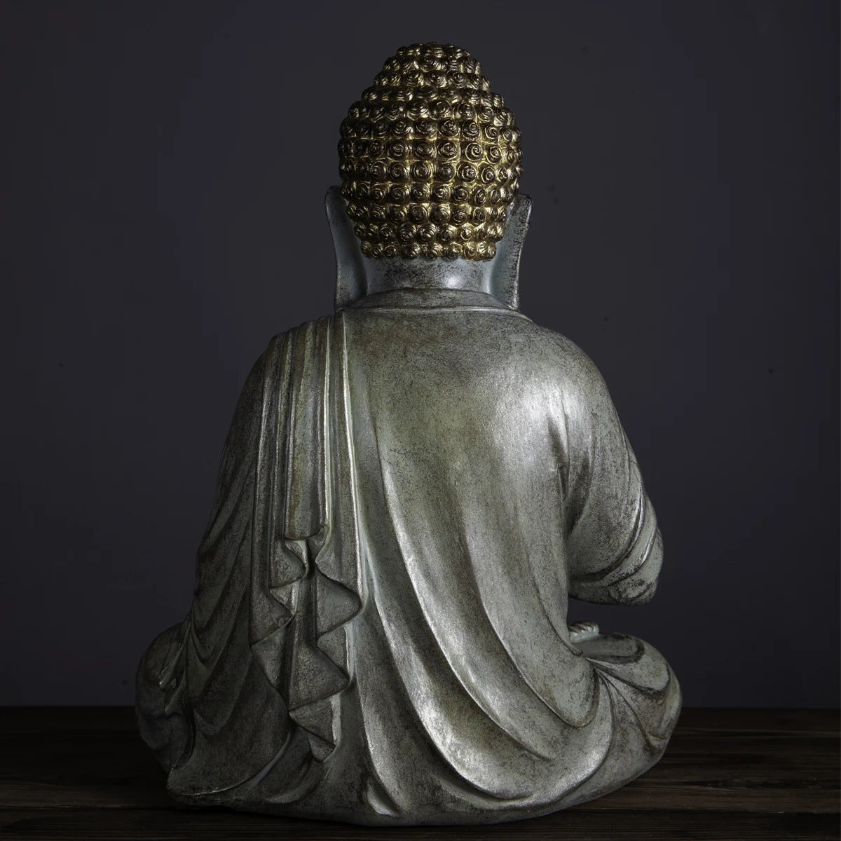 Elegant Zen Buddha Stone Decor for Tranquil Micro Landscapes