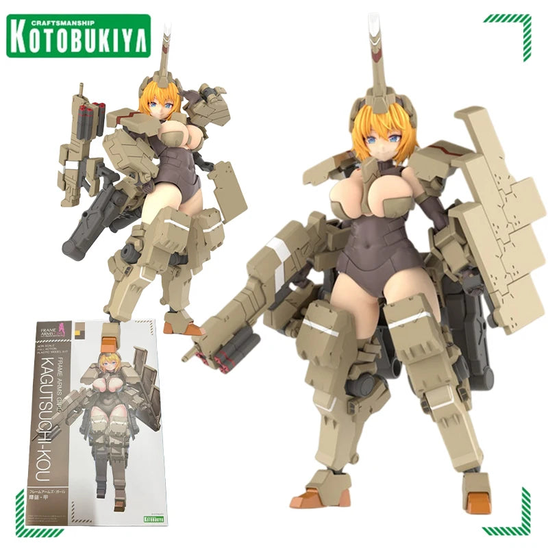 Kotobukiya Kagutsuchi Kou Action Figure - Anime Girl Doll Model Kit