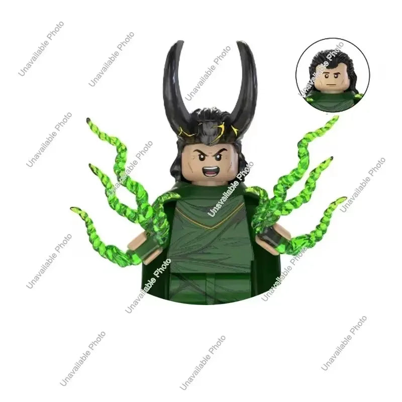 Hot Toys Mini Building Blocks Superhero Figures - Fun for All Ages