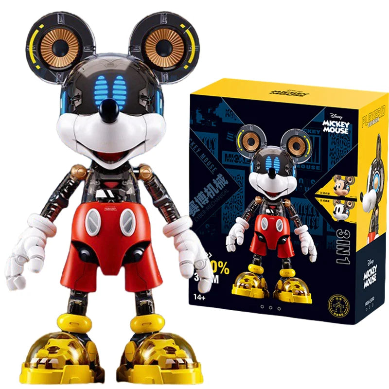 Disney Mickey Mouse & Donald Duck Character Building Toy Set