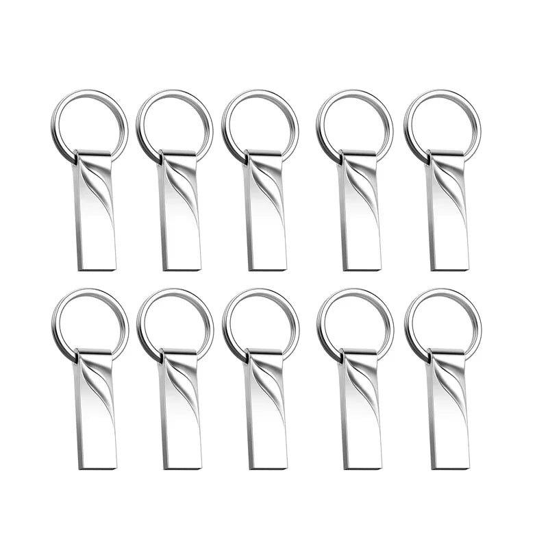 Customized USB Flash Drive – 10PCS, 64GB/32GB/16GB, High Speed