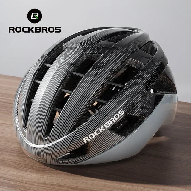 ROCKBROS Adjustable Cycling Helmet - Breathable Safety for All Riders