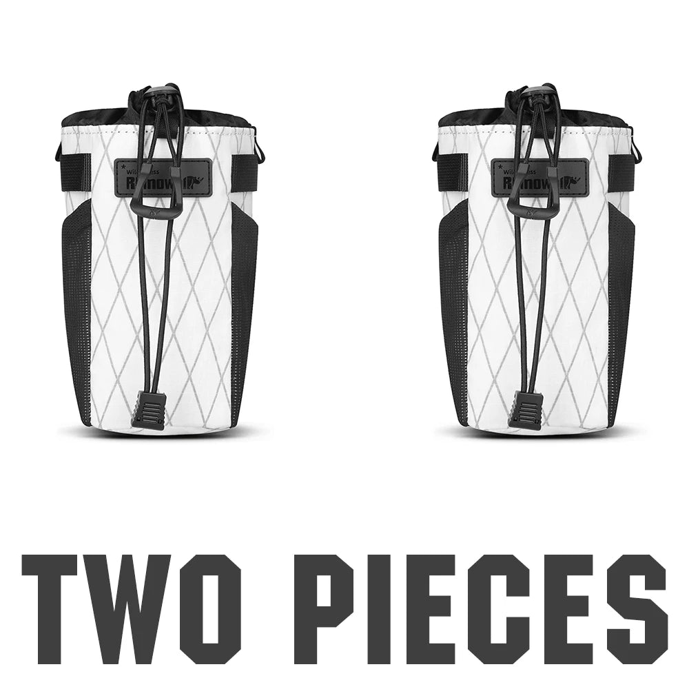 Rhinowalk Waterproof Bicycle Water Bottle Bag - Insulated Handlebar Pouch