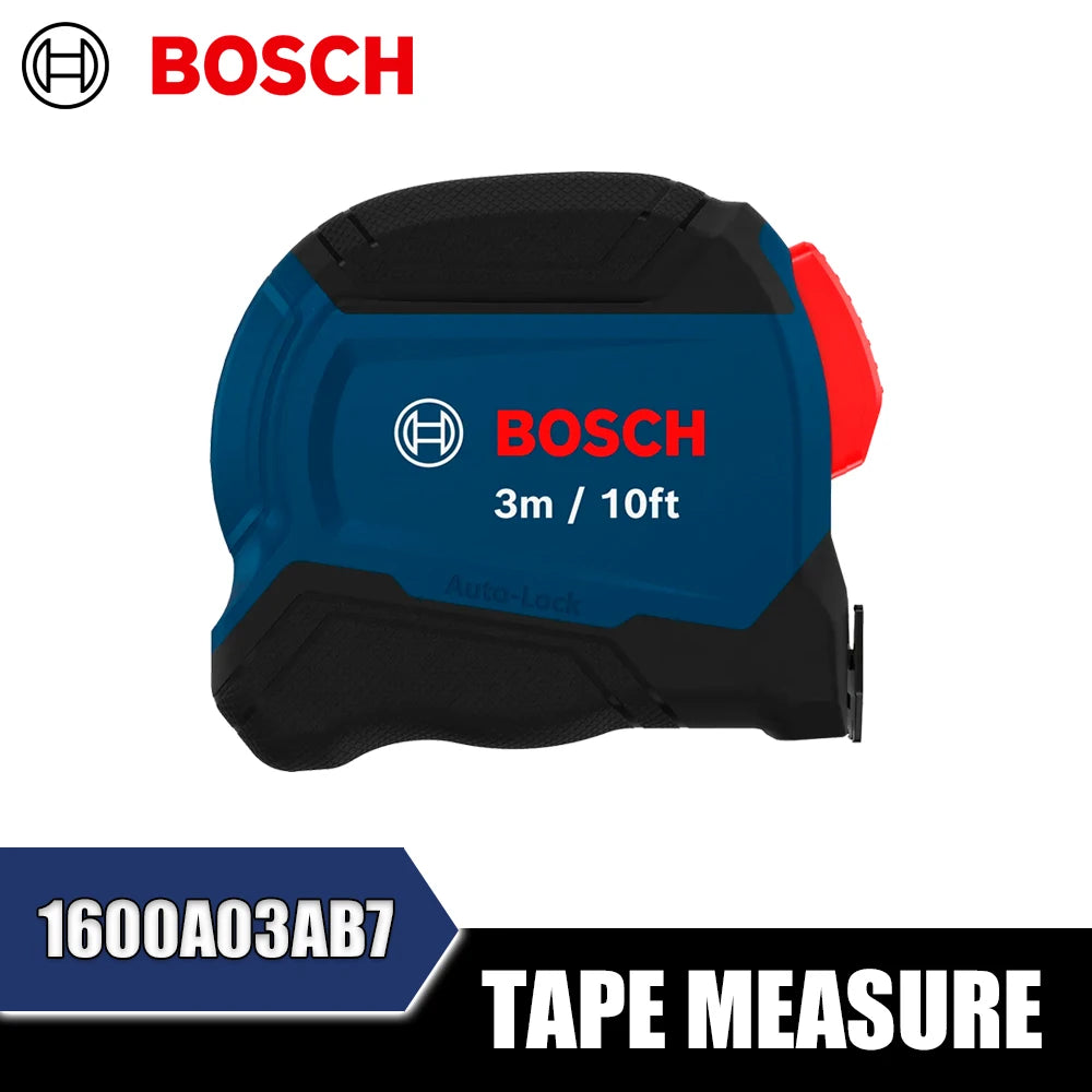 BOSCH 3M/5M Tape Measure - Accurate & Durable Measuring Tool