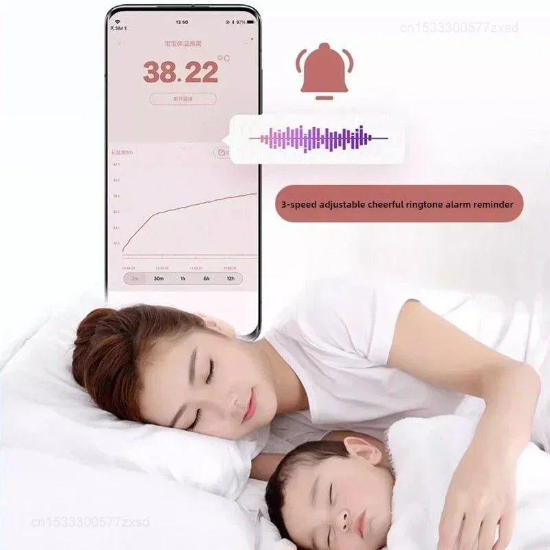 Miaomiaoce Smart Baby Thermometer - High Precision with Alarm