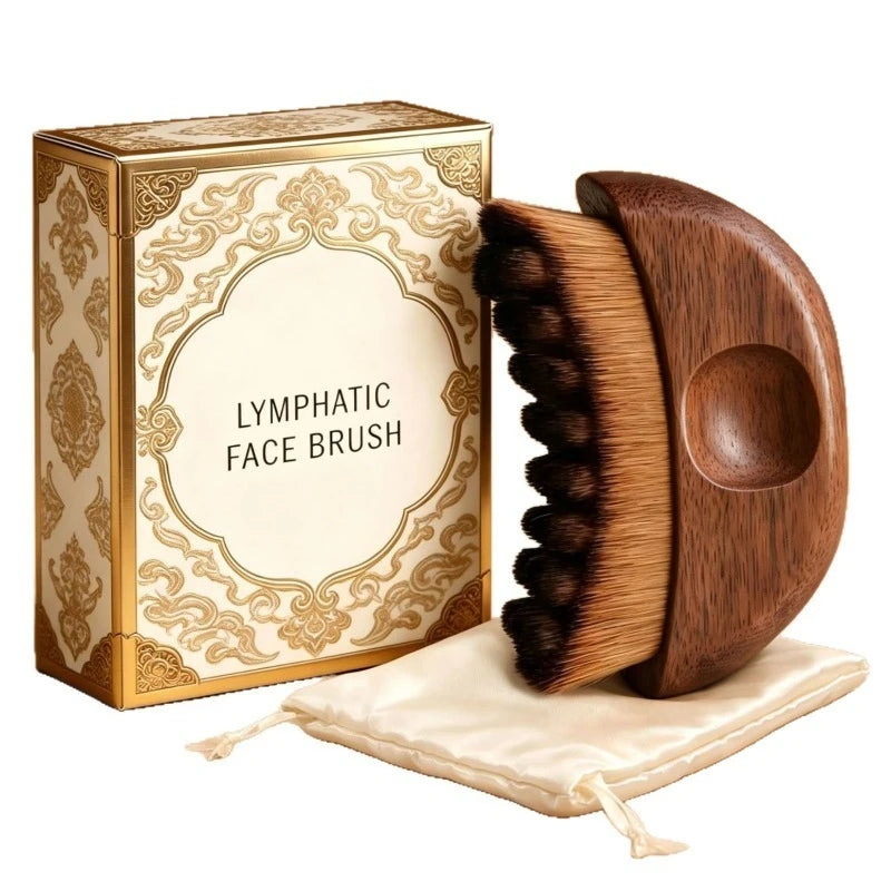 Lymphatic Drainage Face Massager - Sculpting Guasha Brush