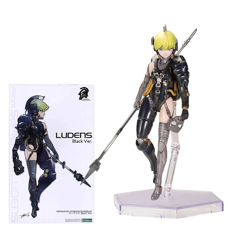 Kotobukiya Death Stranding Ludens Figure with Triskelion Motorcycle