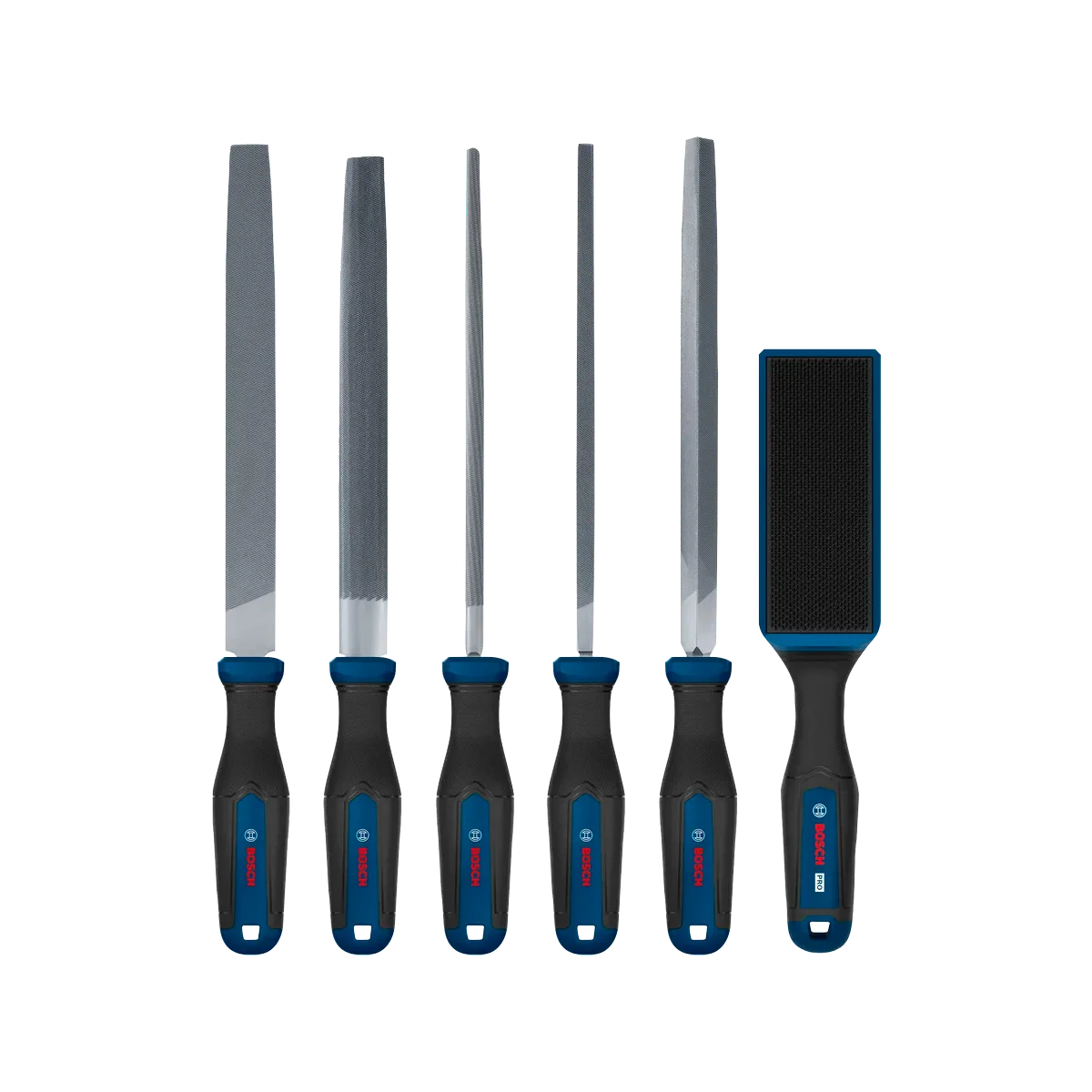 Bosch 6-Piece Files and File Brush Set for Precision Metalwork