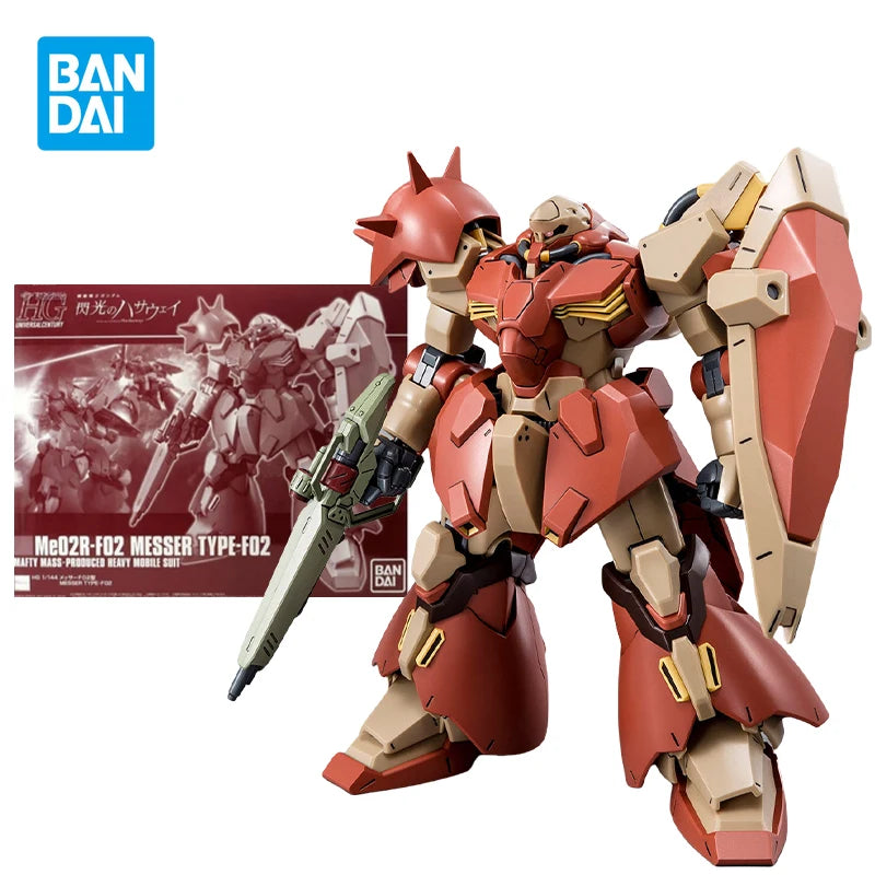 Bandai RG 1/144 Messer Type F02 Commander Gundam Model Kit
