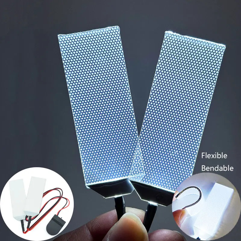 Flexible LED Light Eyes for Helmet Cosplay - Customizable DIY Accessory