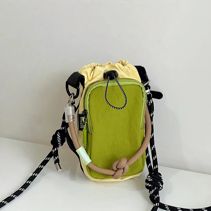 Sport Outdoor Lightweight Crossbody Bag for Phones & Water Bottles