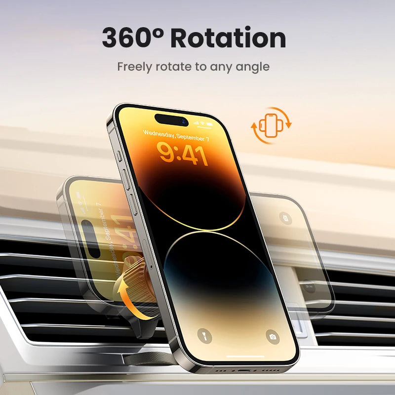 UGREEN 15W Magnetic Wireless Charger Stand for iPhone 15/16 Pro Max