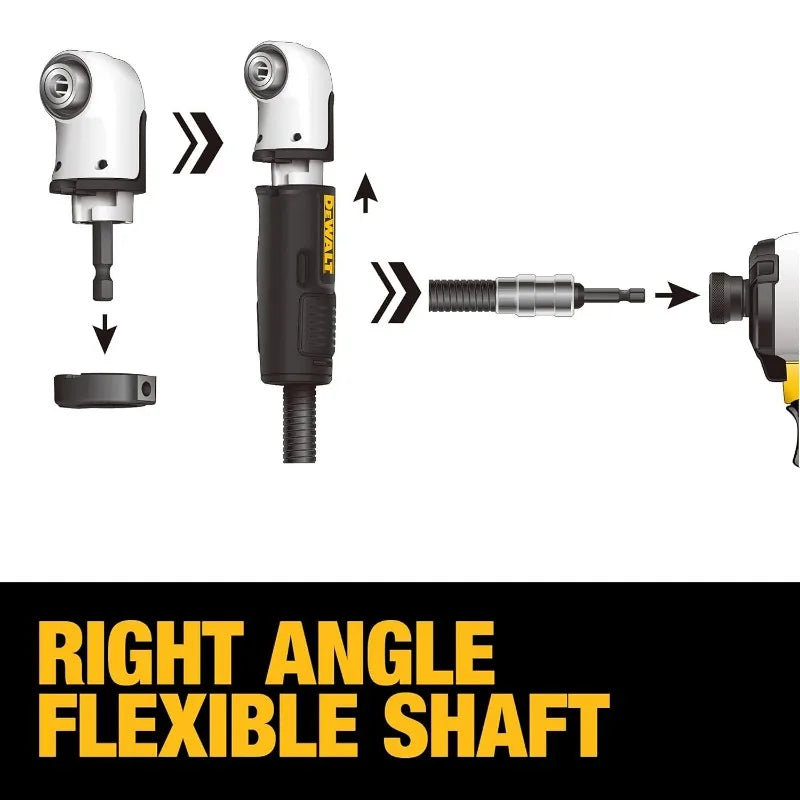 DEWALT FLEXTORQ Modular Right Angle System - Power Tool Accessories
