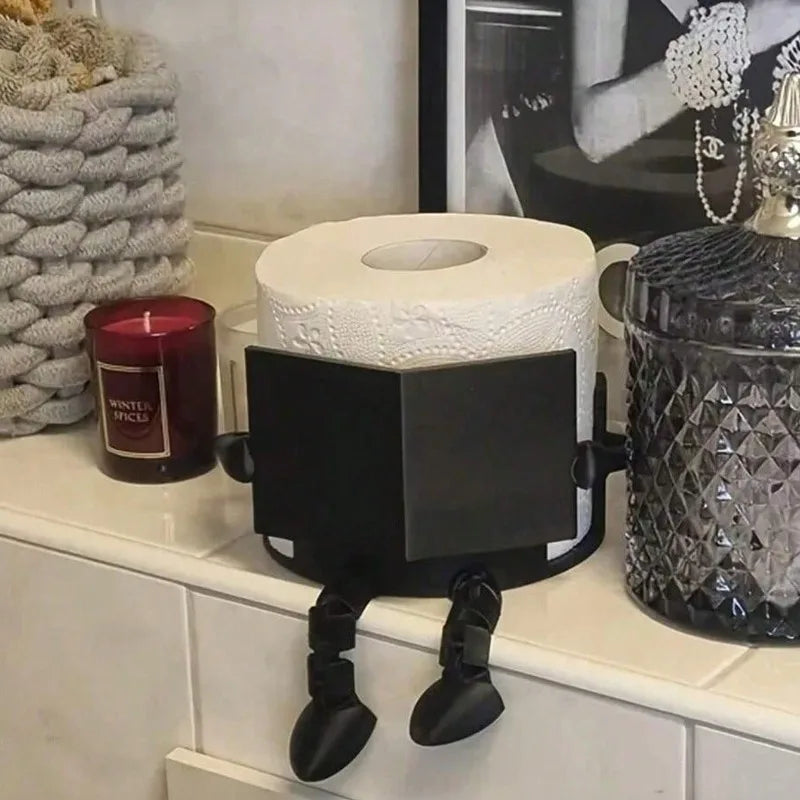 Creative 3D Printed Toilet Paper Holder - Fun Bathroom Decor