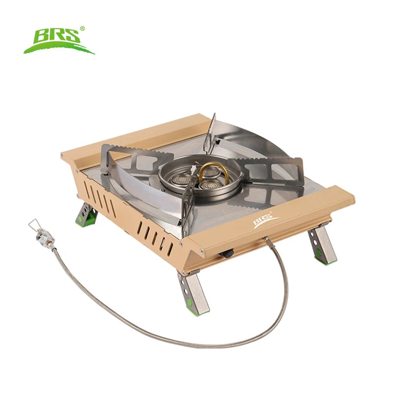 BRS-35A High-Power Portable Outdoor Stainless Steel Camping Stove