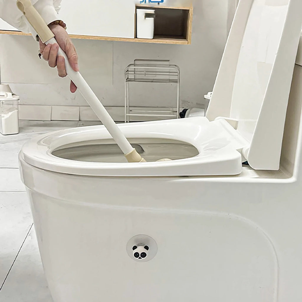 High-Pressure Long Handle Toilet Plunger - Efficient Drain Cleaner Tool