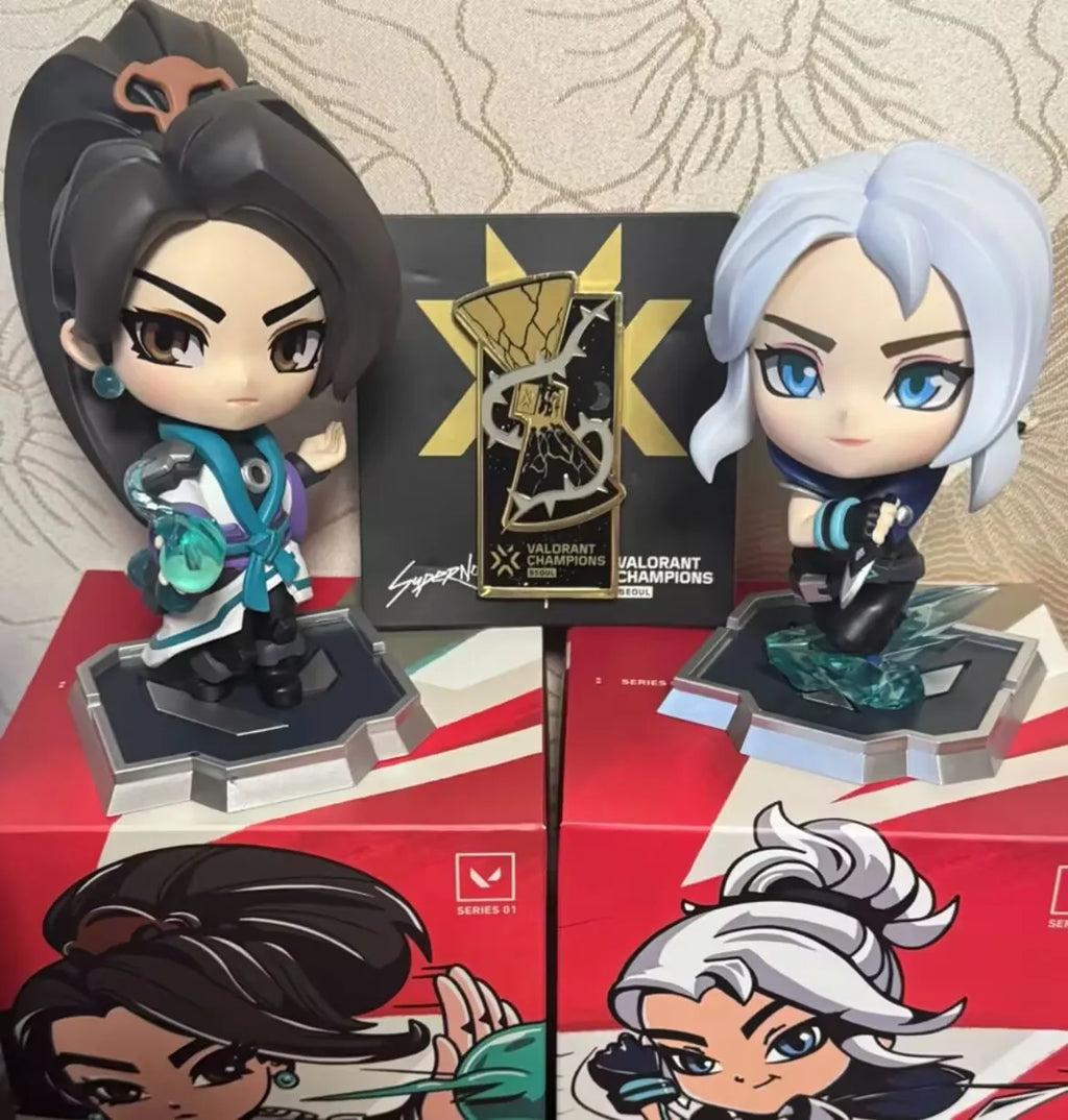 Valorant Sage & Jett Figure Set - Premium Collector's Edition