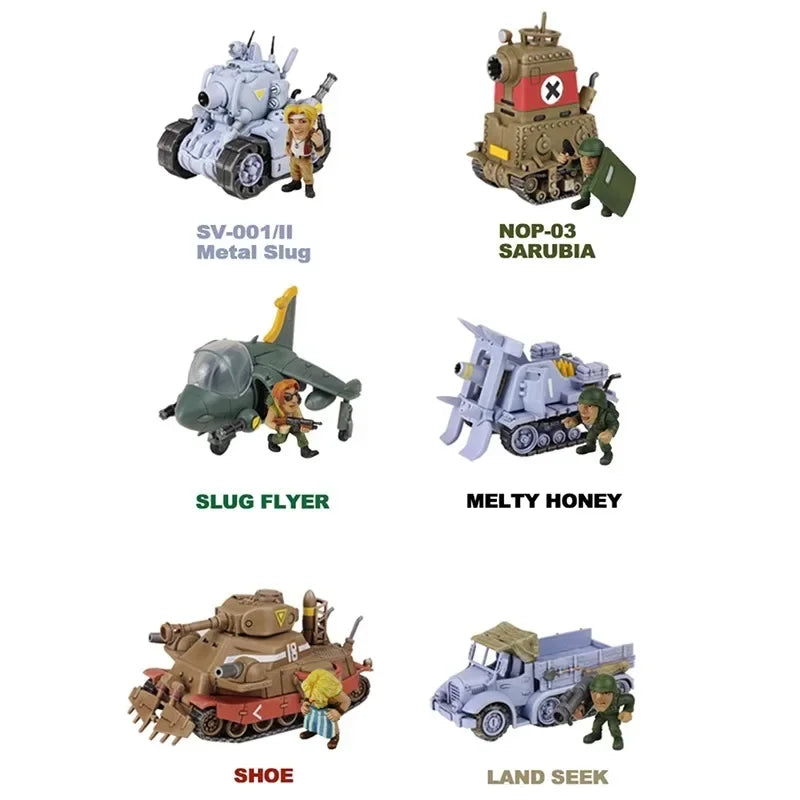 Metal Slug X Miniature Tank & Aircraft Models – Perfect Collectibles