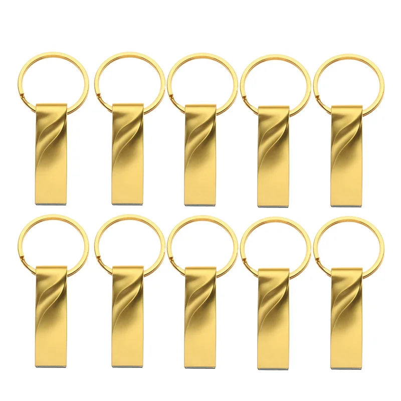 Customized USB Flash Drive – 10PCS, 64GB/32GB/16GB, High Speed
