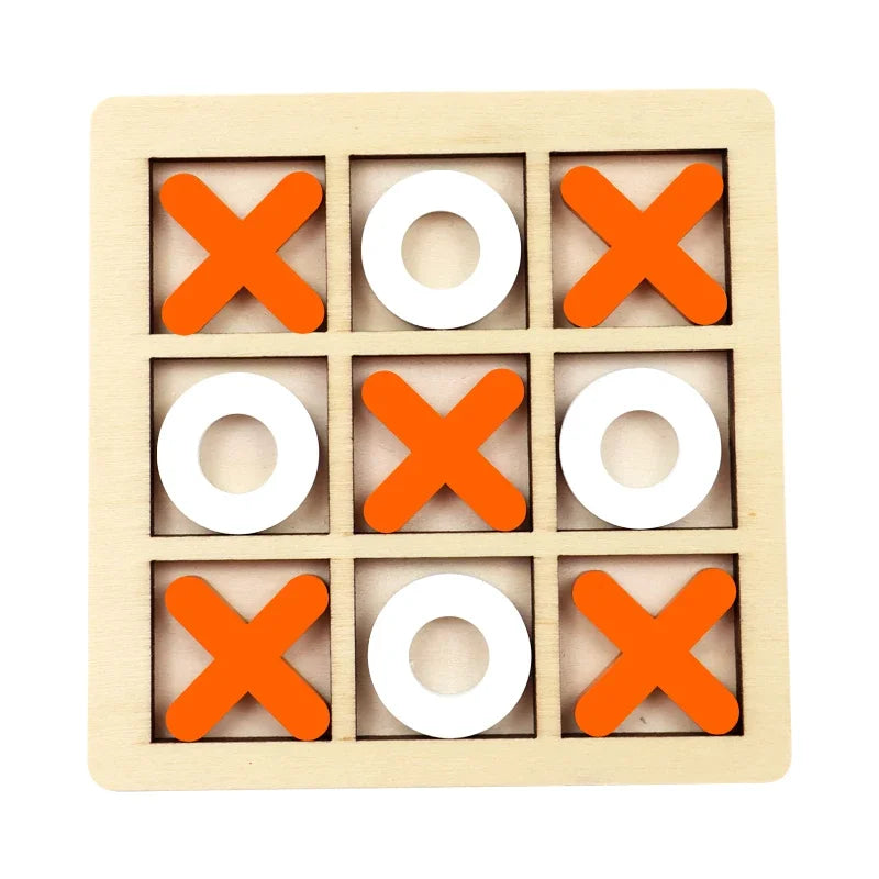 Montessori Wooden Chess Set - Educational Puzzle for Kids Ages 3-12